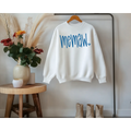 Memaw Embroidered Crewneck Sweatshirt – Cozy &amp; Stylish Grandma Gift