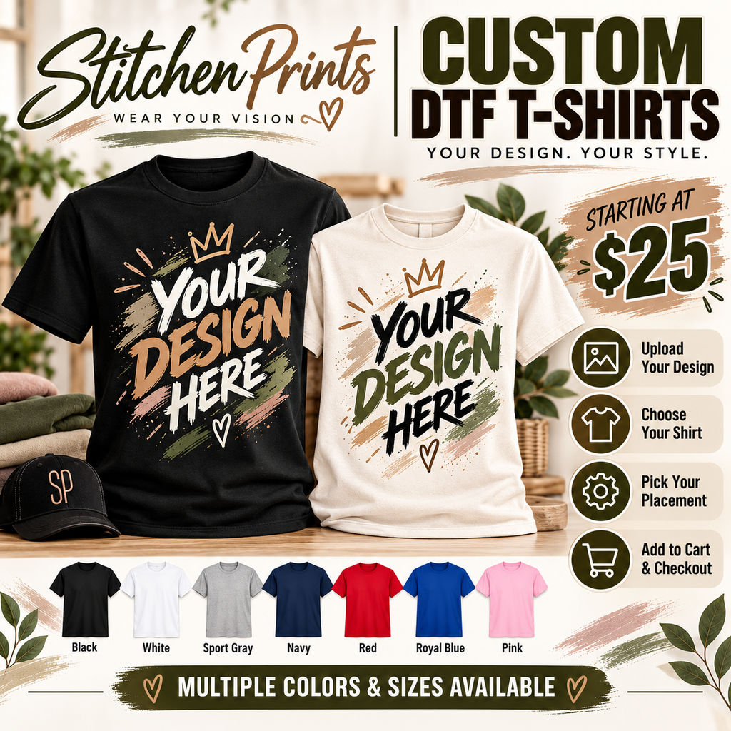 Custom DTF T-Shirt