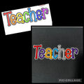 3D Puff Rainbow Teacher Shirt – Colorful Teacher Tee – Back to School Shirt – Teacher Appreciation Gift – Cute Teacher Shirt – Educator T-Shirt