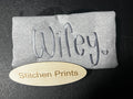 Wifey Embroidered Sweatshirt – Bridal Crewneck – Newlywed Gift – Bride Sweatshirt – Wedding Gift for Wife – Honeymoon Outfit
