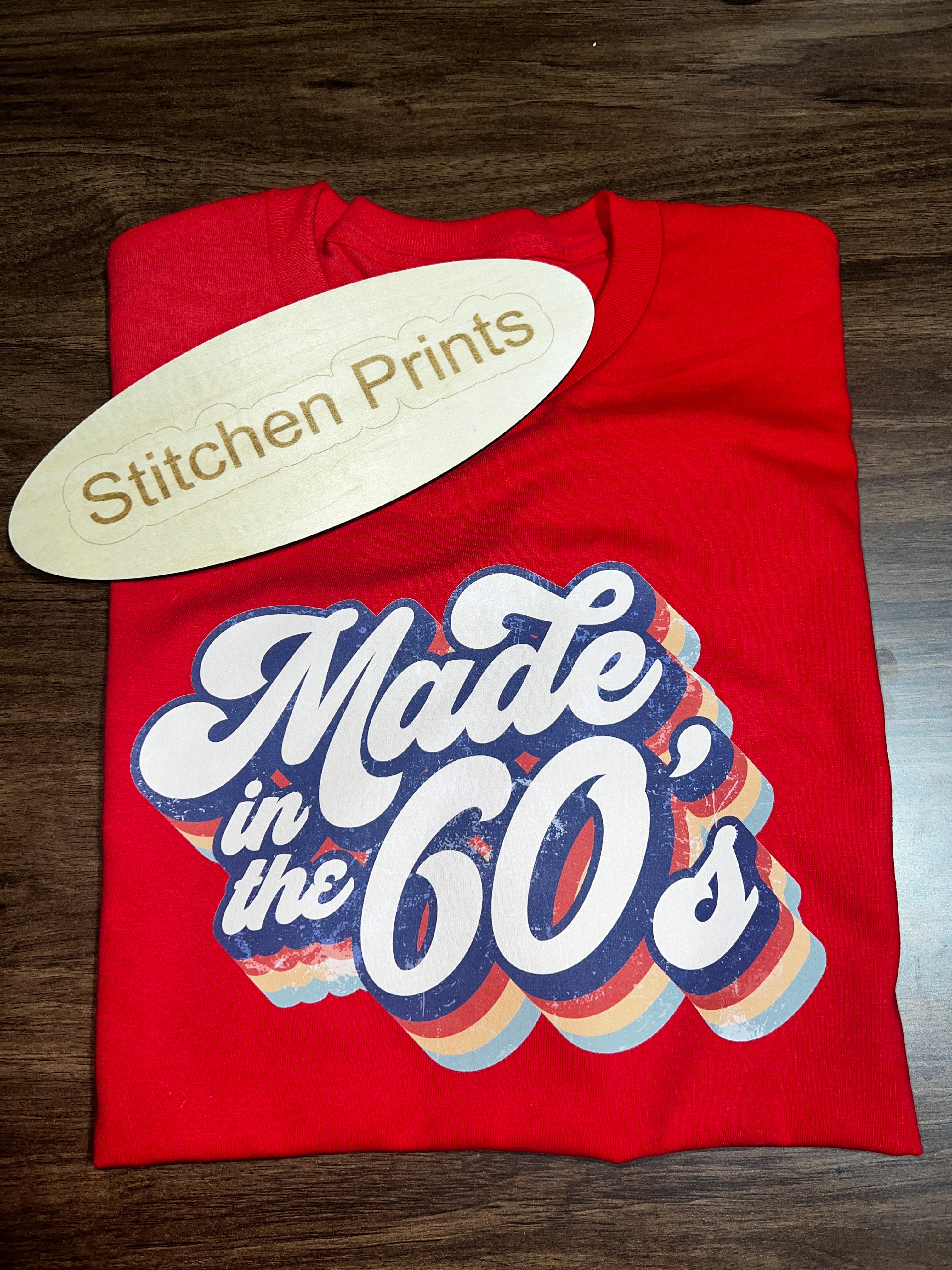“Made in the 60’s Retro Shirt | Vintage 1960s Birthday Tee | 60th Birthday Gift | Retro Groovy Graphic T-Shirt”